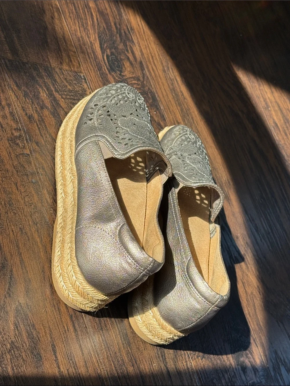 Naturalizer metallic laser